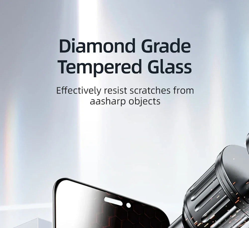 Privacy Screen Protector for iPhone 17 - 9H Hardened Tempered Glass Tidesmit