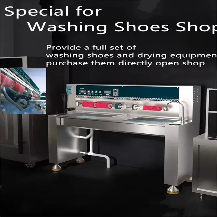 Industrial Automatic Commercial Shoe Washer Disinfection Dryer Machine
