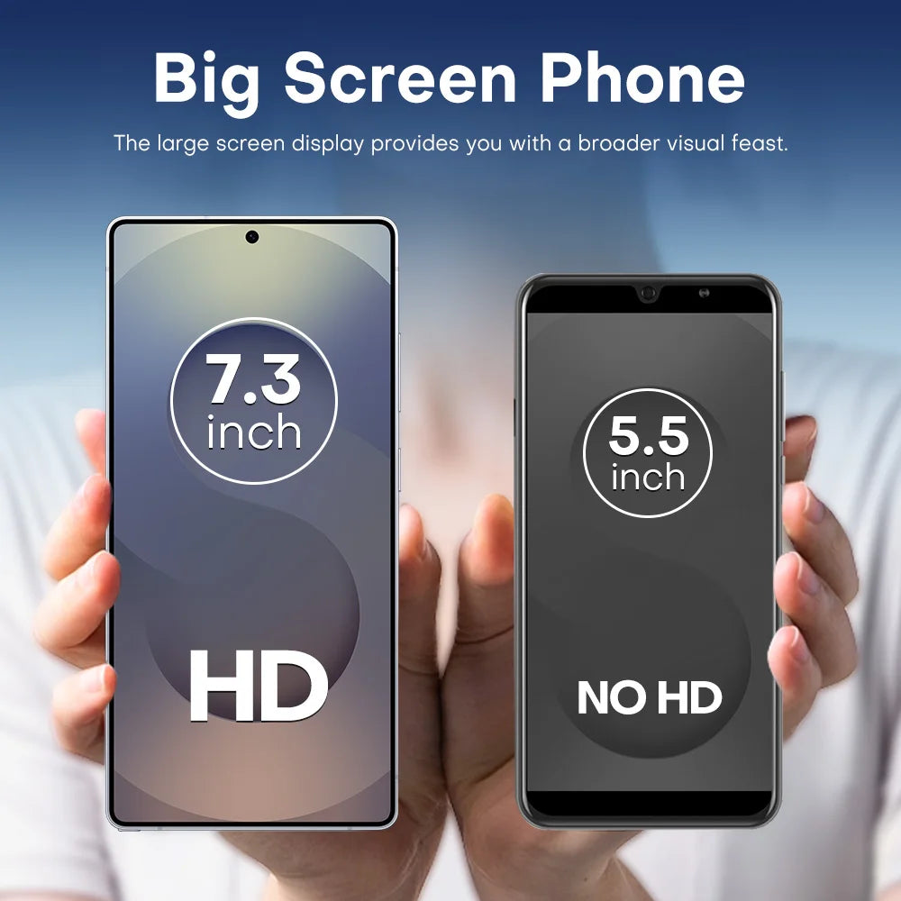 2025 New Design Fold S25 Ultra 5G Android 14 Smart Phone Hot Selling 16+1TB Huge Memory CDMA LTE Cellular Global Version English - Tidesmit