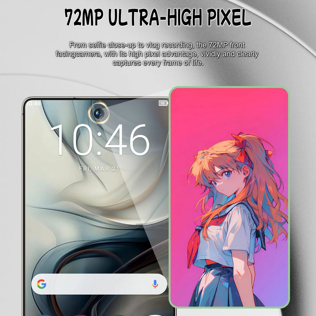 Tidesmit 5G Smartphone - 1TB Storage, 16GB RAM, Unlocked Dual SIM Tidesmit