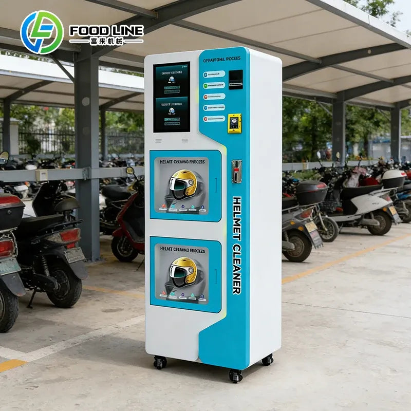 Commercial Dual-Compartment Shoe Washer Dryer Vending Machine