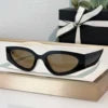 2026 Unisex Fashion Designer cat Eye  Sunglasses UV400  High-quality and Comfortable Suitable for Beach Vacations Luxury Glasses