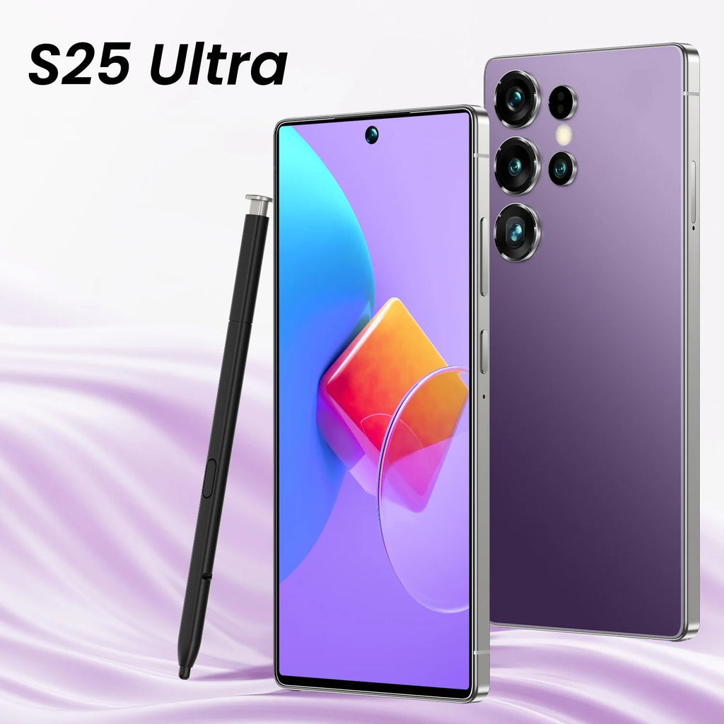 Real High Quality S25 Ultra Android 15 Smart Phone 22GB+1TB 5G Big HD Screen Long Standby Dual Card Unlocked Global Mobile Phone - Tidesmit