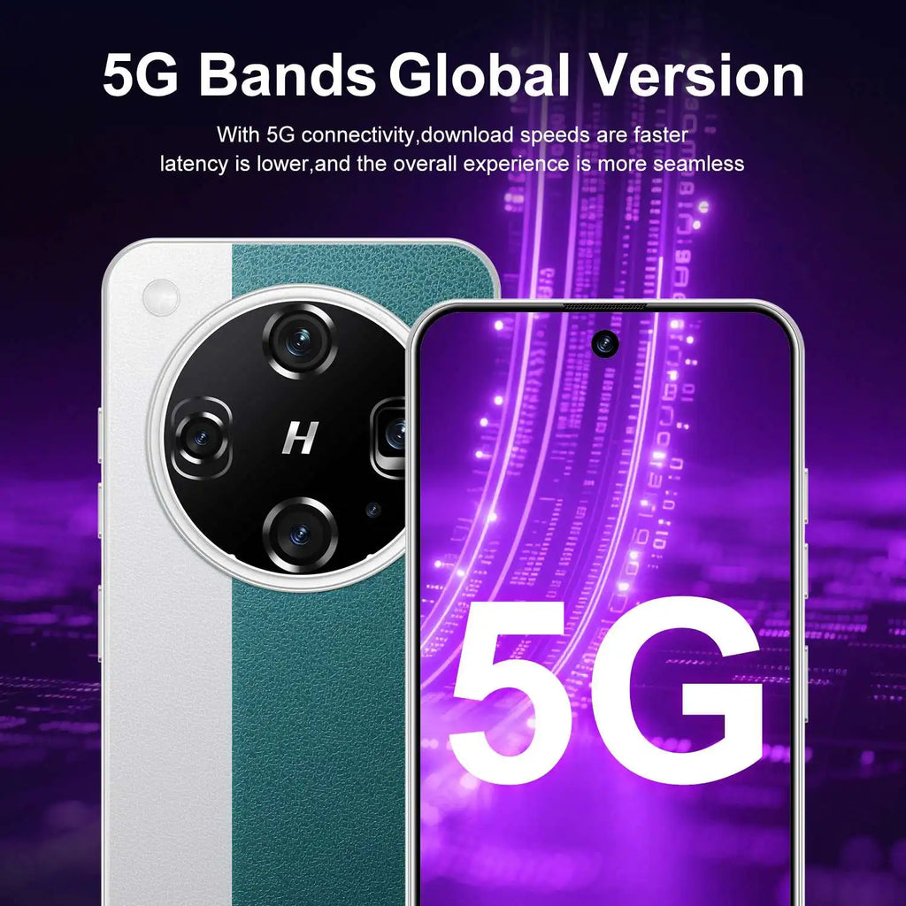 Android 15 5G Smartphone 1TB 7.3-inch Display - Tidesmit Essential Series Tidesmit