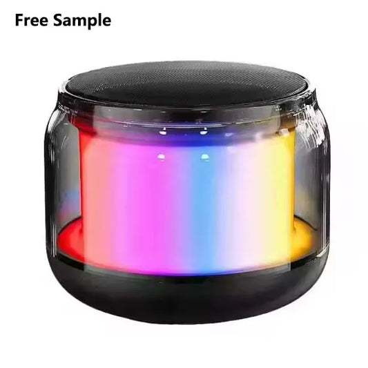 Bluetooth Speaker -RGB Mini Speaker S300 Wireless BT Speaker with Mini Compact Lightweight Music can be Colorful