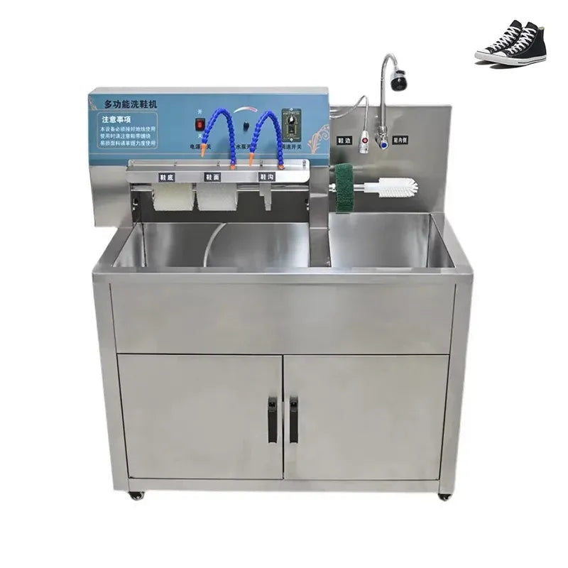 Commercial Shoe Washer Dryer with Digital Control System