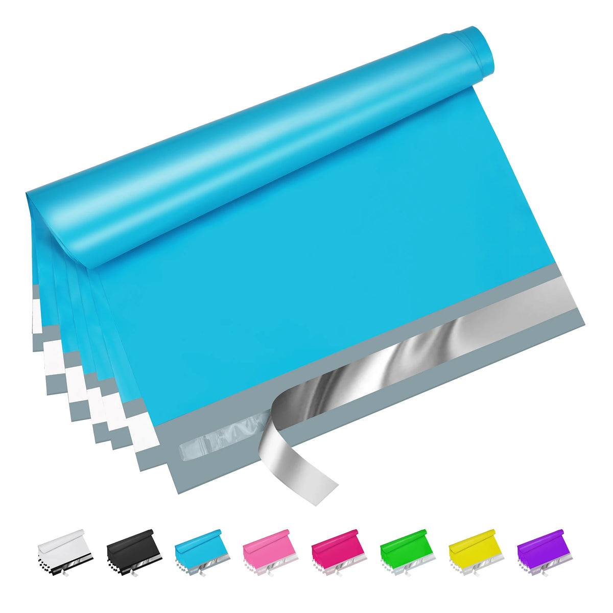 6x9 10x13 12x15.5 14.5x19 Inch Self-Adhesive Waterproof Tear Resistant Shipping Bags Garments 2 Day Shipping, 5 Day Delivery