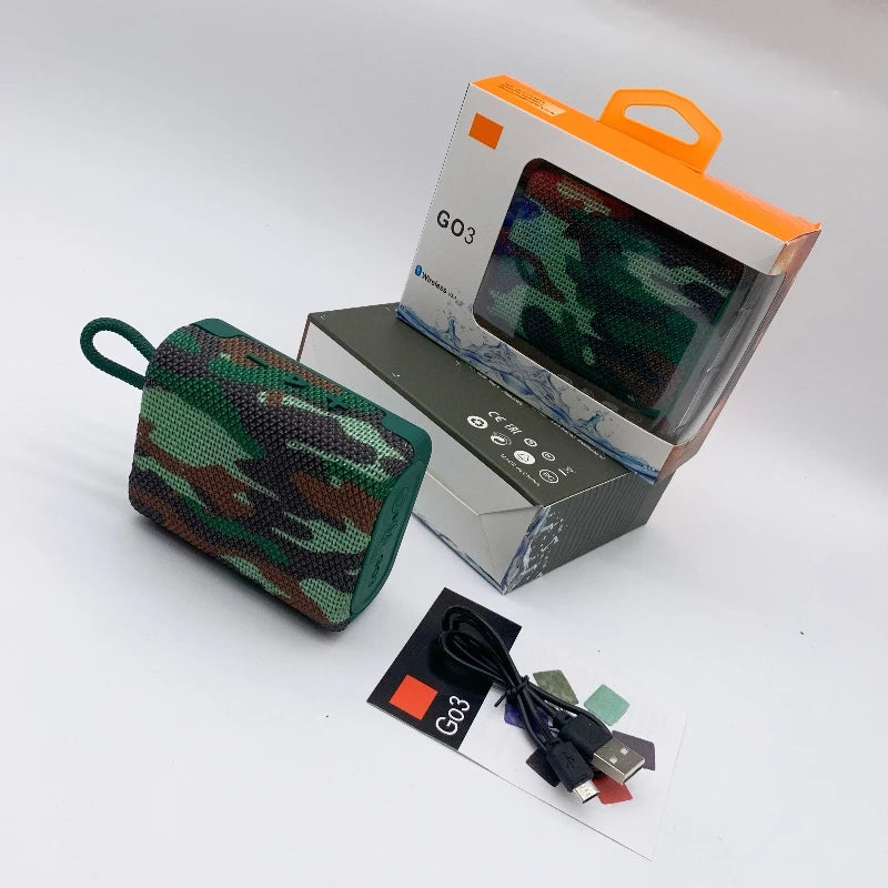Bluetooth Speaker -Hot Sale Portable G3 Wireless Mini Speakers Waterproof Outdoor Bass Sound for Bluetooth Sports Party Box LED Airplay DC Plastic