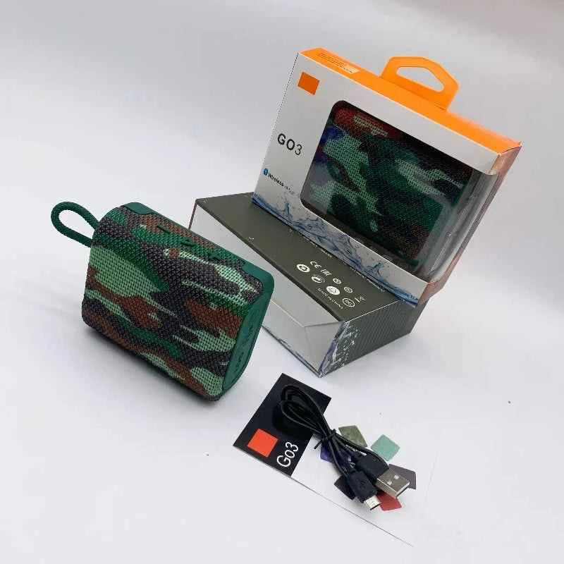 Hot Sale Portable G3 Wireless Mini Speakers Waterproof Outdoor Bass Sound for Bluetooth Sports Party Box LED Airplay DC Plastic Camouflage My Store