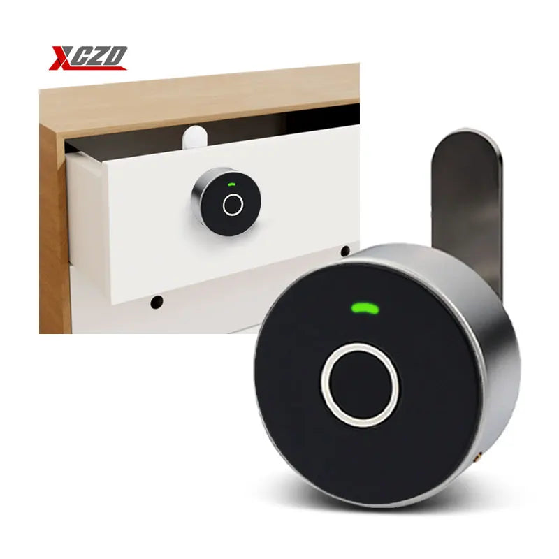 Fingerprint Head Furniture Lock Cam Lock Installation File Cabinet Bedside Cabinet Intelligent Fingerprint Lock Semiconductor Tidesmit