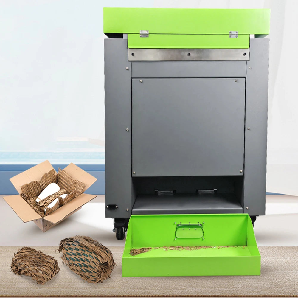 Industrial Heavy Duty Recycling Used Thick Corrugated Paper Cutter Perforator Carton Box Cardboard Shredder Cutting Machine