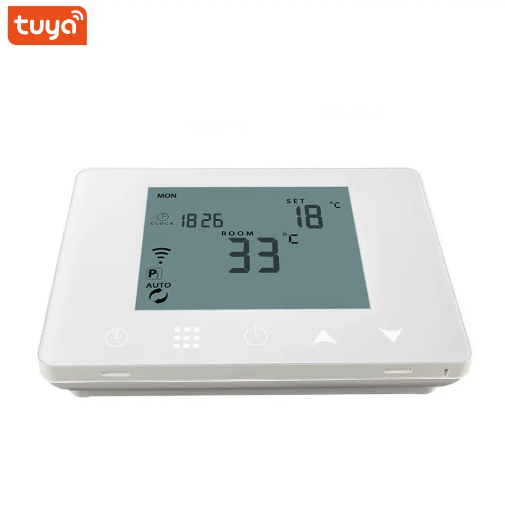 Wireless WIFI RF Thermostat 6 Sub-Chamber Hub Controller Central for Heat Mat/Underfloor Heating/Thermostatic Valves/Gas Boiler