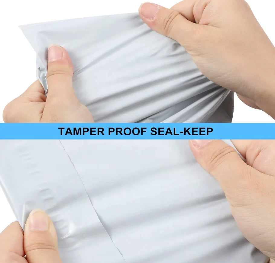 For Envelope Custom Size Self Adhesive Strong Adhesive Tear Proof Black Mailing Envelopes with Custom Logo