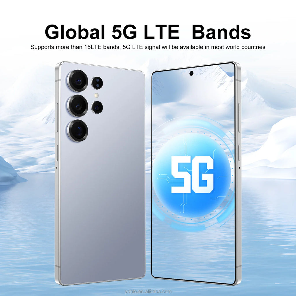 S26 Ultra 5G Android smartphone featuring a 7.3 inch screen 16GB RAM and 1TB storage, view 9