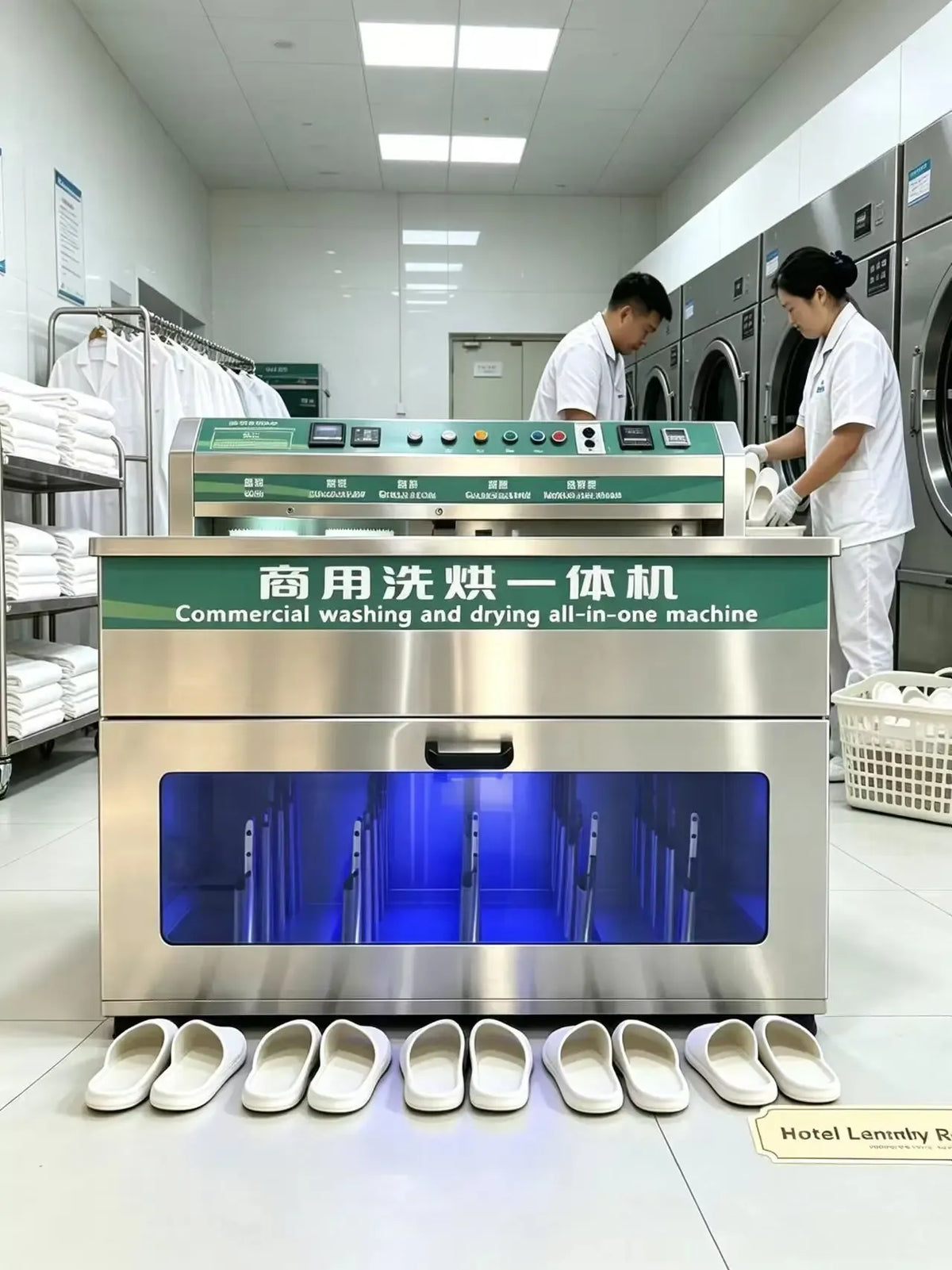 Commercial Shoe Washer Dryer with Shape Preserving Design