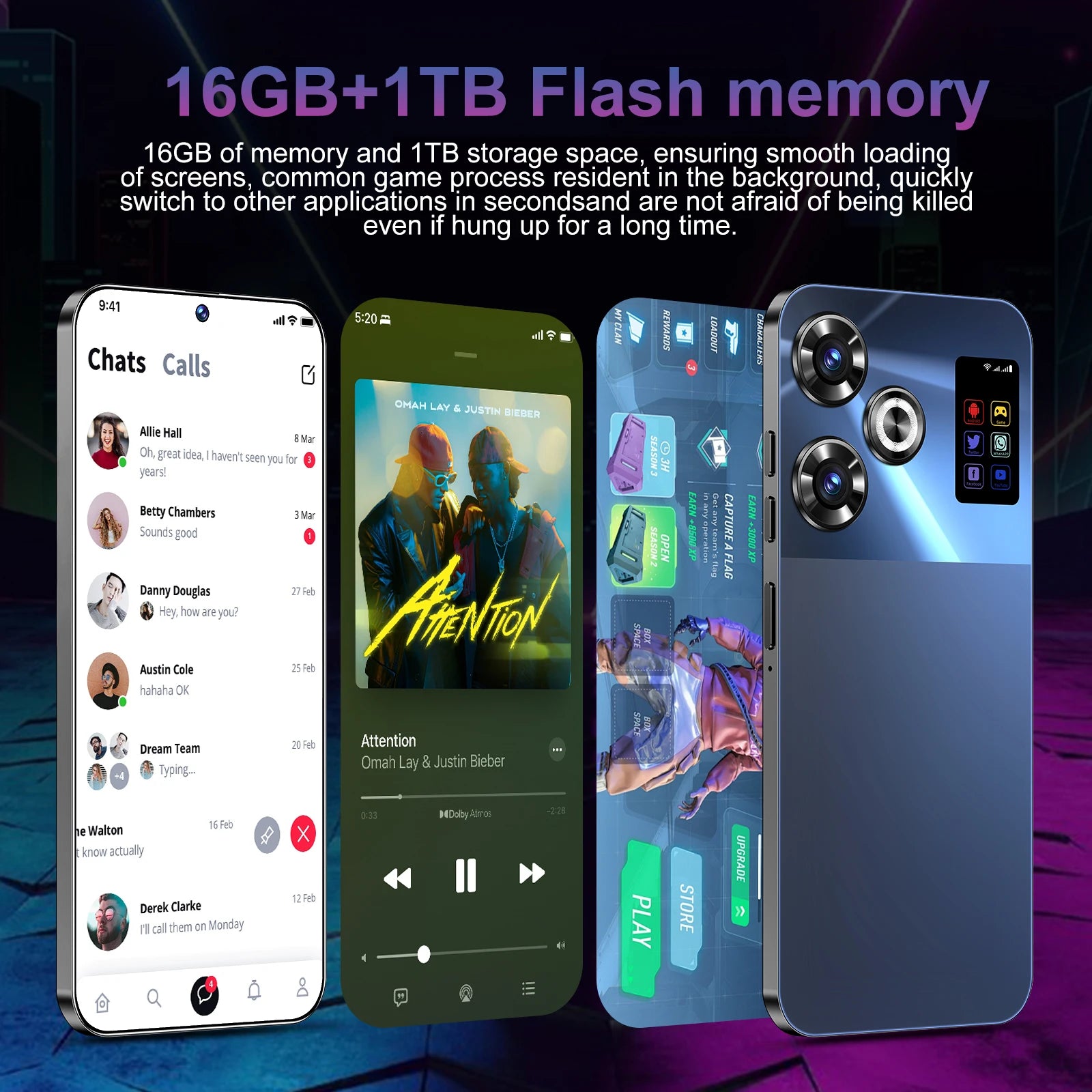 S25 Ultra 5G Smartphone, 16GB RAM, 1TB Storage - High Performance Phone Tidesmit
