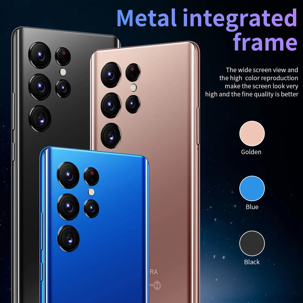 Hot Selling S23 ULTRA Original 16GB+1TB 7.3 Inch Full Display Android 14 Mobile Cell Smart Phone - Tidesmit