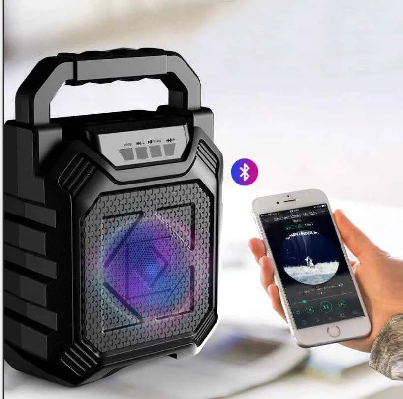GAS-S32 Wireless BT Speaker Portable 9W High Power Output Multimedia FM Radio for Home Official Multi-media My Store