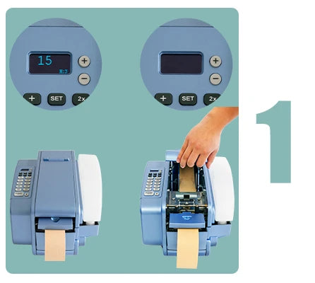 Adhesive Tape Carton Box Sealing Packing Machine Manual