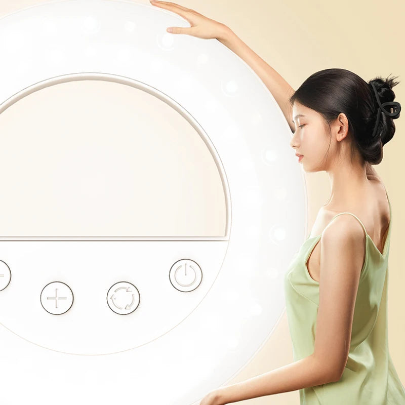 Feixiang K5Pro Fill Light with 360° Rotation & 10-Level Brightness - Type-C Rechargeable for Live Streaming/Selfies Tidesmit