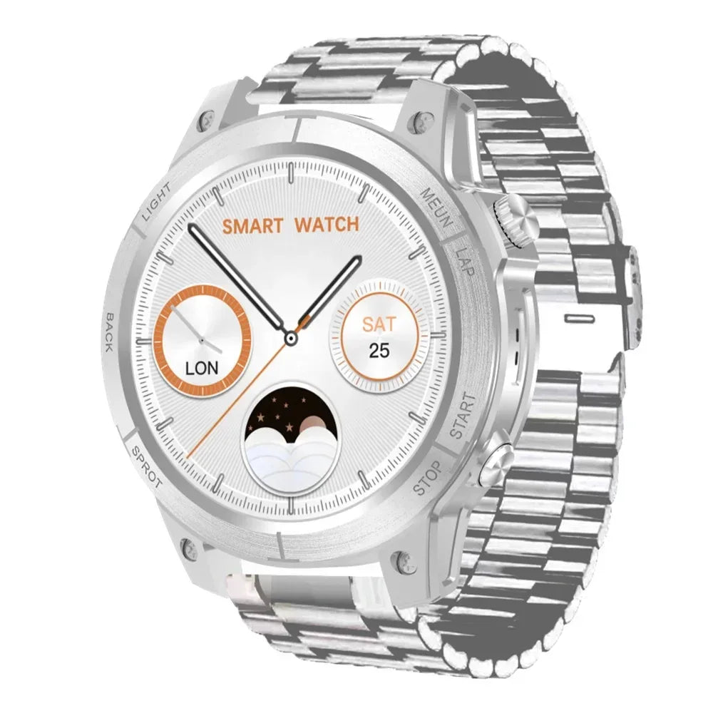 New S70 Max Smart Watch 1.62inch AI Voice BT Call Wireless Charging Sport Fitness Tracker Smartwatch NFC Payment GPS Navigation - Tidesmit