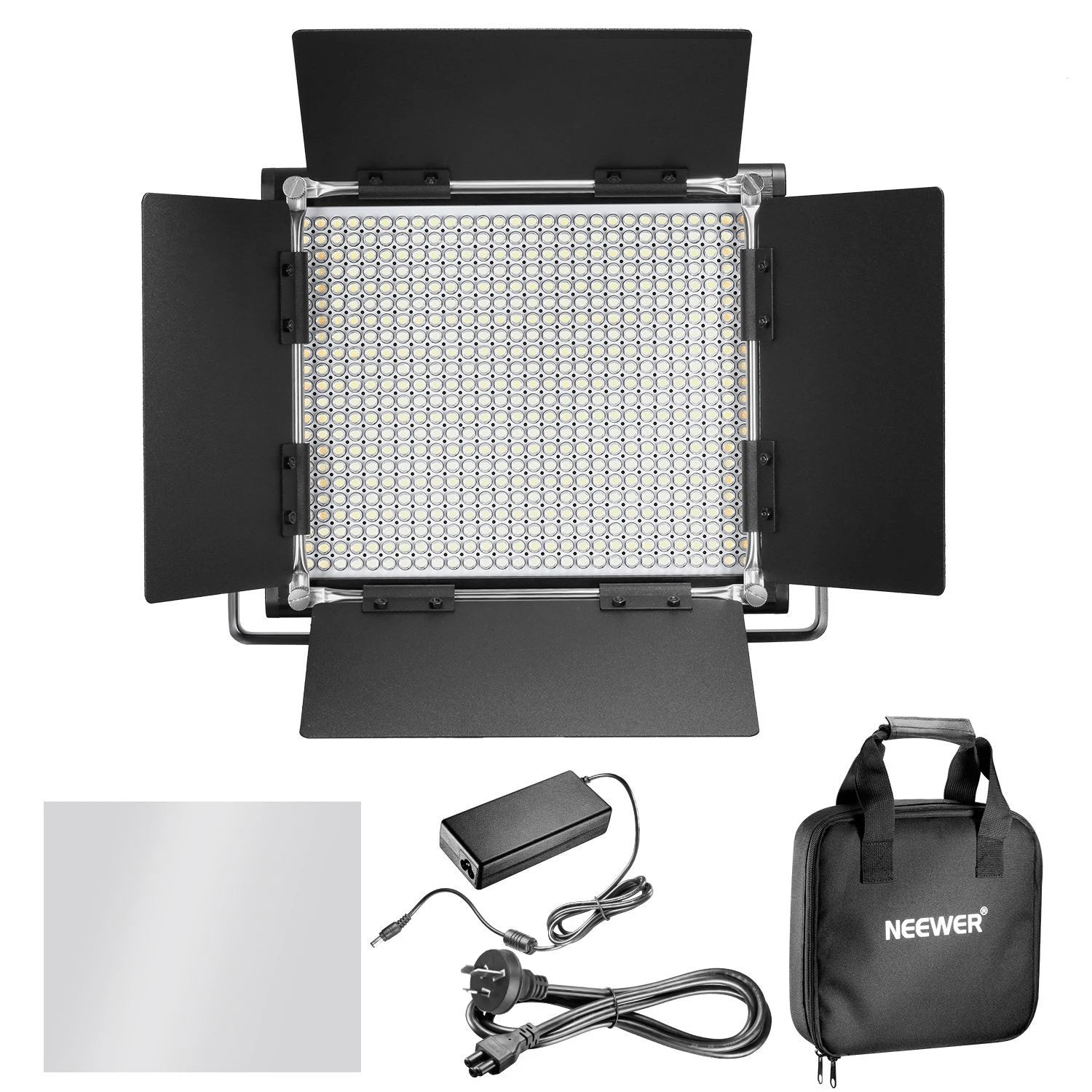 Bi-Color LED Video Light | 660 Bead Studio Panel for Content Creation Tidesmit