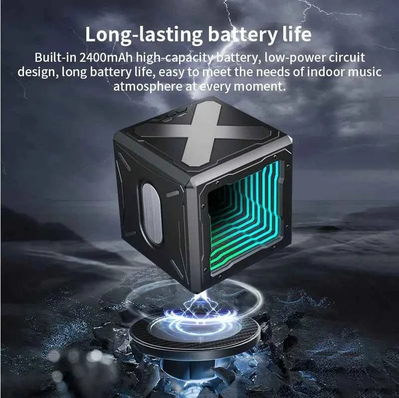 CJH New Mini Portable Wireless Bluetooth Speaker with HIFI Subwoofer, Outdoor Desktop Novelty Gift Small Speaker My Store