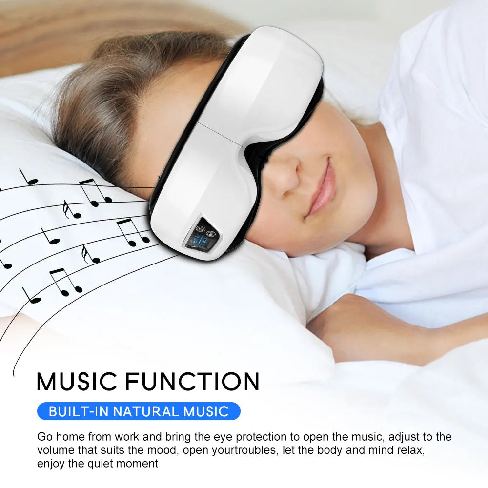 Eye Massager with Heat and Vibration - Fatigue Relief Tidesmit Relaxation Treatment Tidesmit