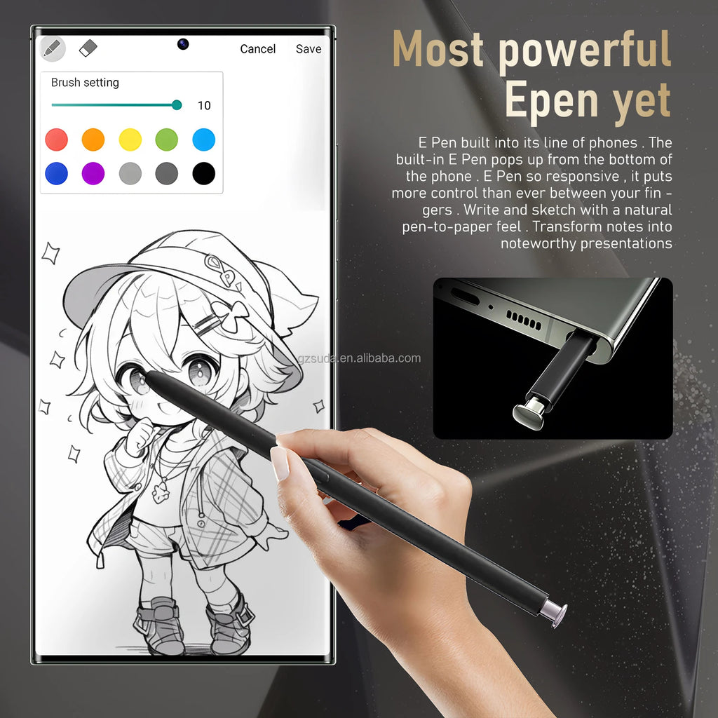 Note 30 Ultra Smartphone 7.3 Inch AMOLED Screen Telephone Smartphone 5G Cellphone Large Screen HD Camera - Tidesmit