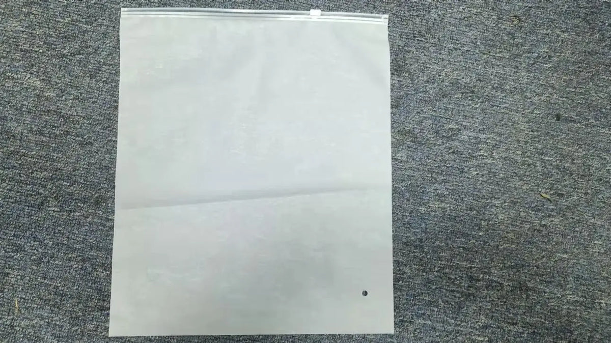 Rapid Production Custom Printing Resealable Frosted PE Plastic Bag Clothing Packaging Frosted Slider Zipper Bag With Your Logo