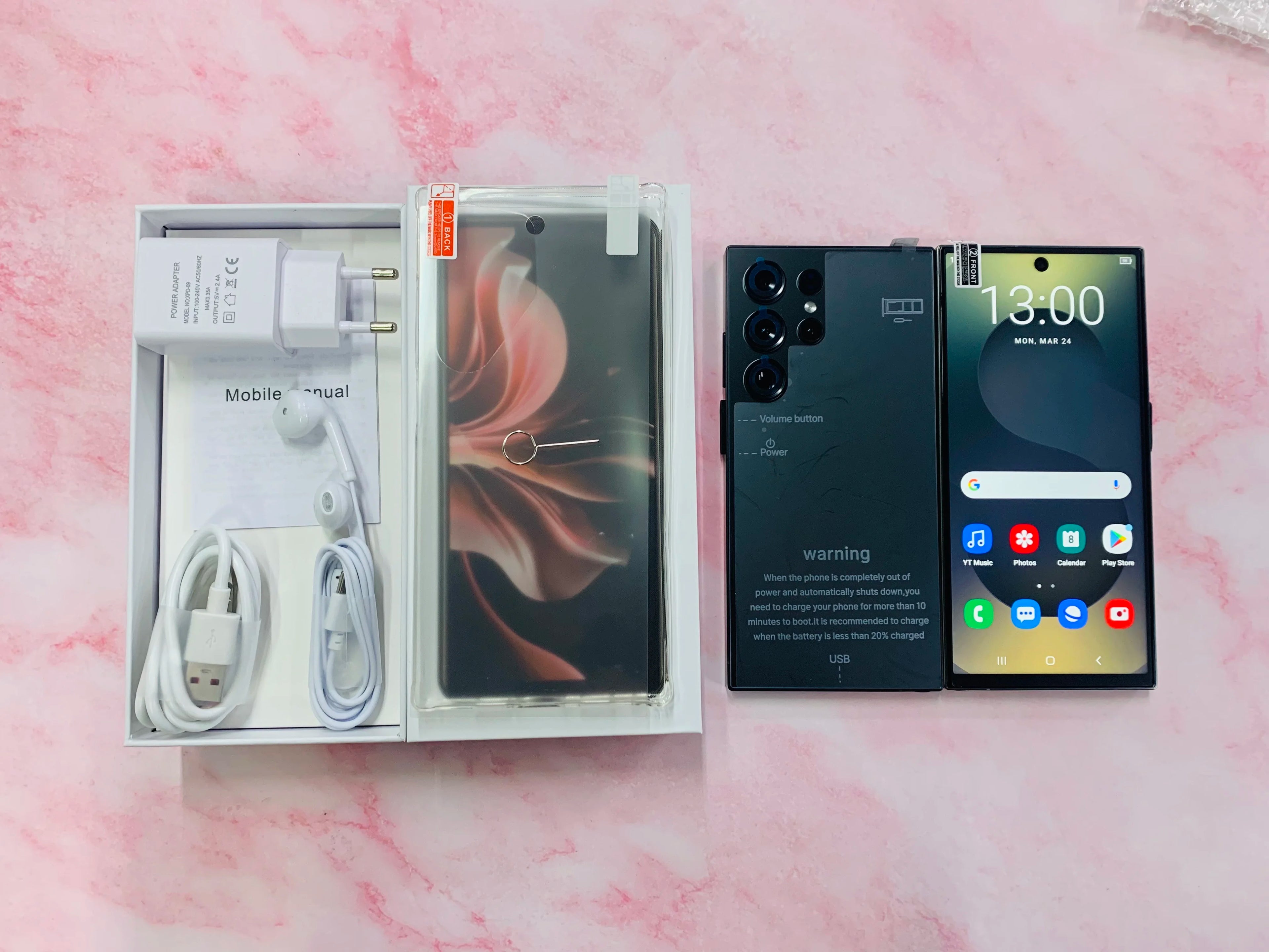 New S25 Ultra 22GB+2TB Smartphones 5G Dual SIM Cellphone Mobile Phone Big Screen Global 5G Android 15 S25 Ultra Smartphone - Tidesmit