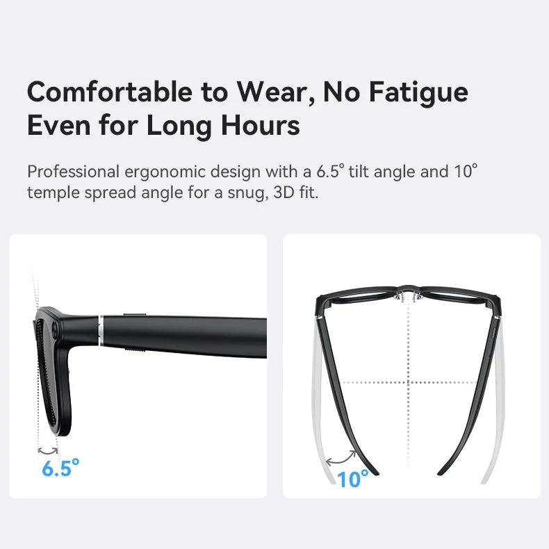 AI Smart Glasses Sunglasses Voice Control ChatGPT Bluetooth  Photography Video Music Camera Translation Glasses AI Assistant