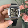 V3 Latest Ultra-Thin Luxury Tonneau-Shaped Mechanical Watch High Quality Men's Automatic Watch
