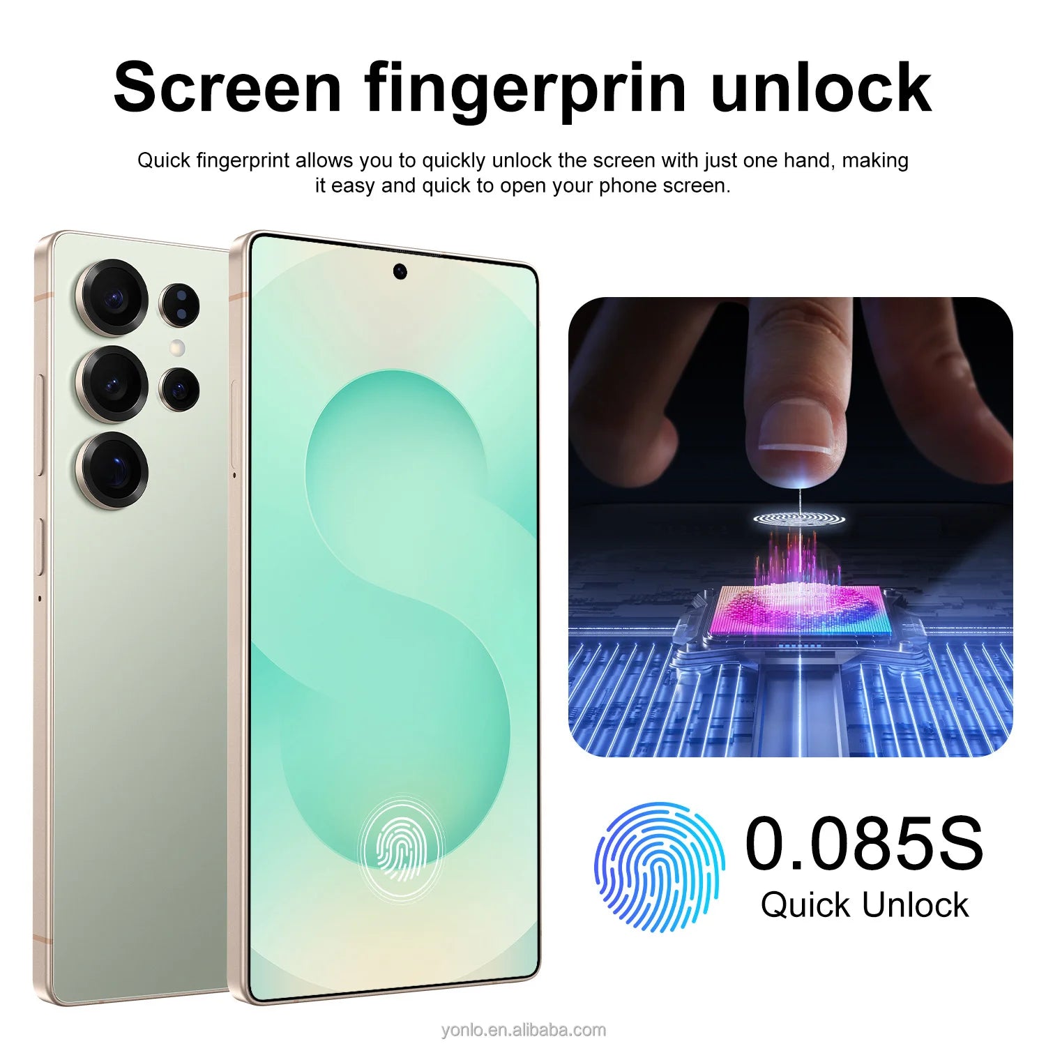 S25 Ultra 5G Smartphone, 16GB RAM, 1TB Storage, Unlocked Mobile Tidesmit