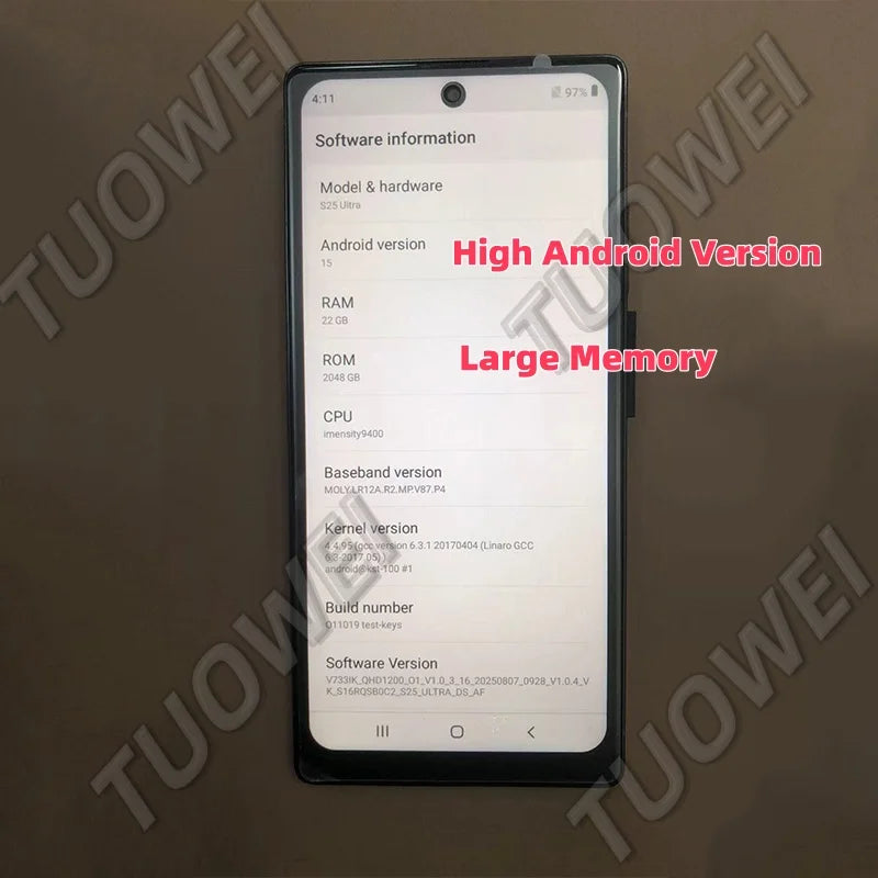 New S25 Ultra 22GB+2TB S25 Ultra Smartphones Android 15 7.3 Inch S25 Ultra 5G Dual SIM S25 Ultra Cellphone Mobile Smart Phones - Tidesmit
