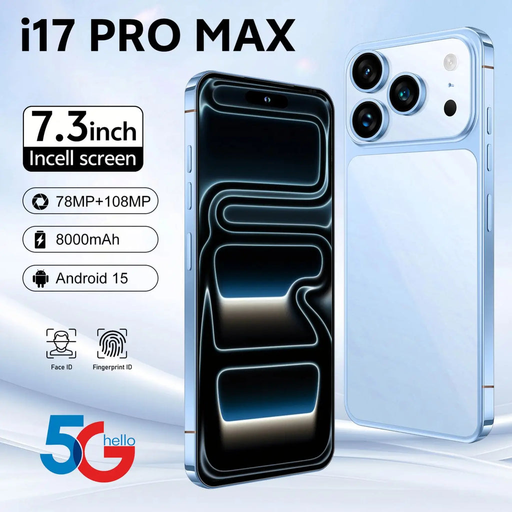 Tidesmit 5G Smartphone, 1TB Storage, 16GB RAM, 108MP Camera Tidesmit