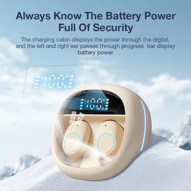 Hot Sale Wireless Sports Earphones M41Music Gaming Earphones TWS Binaural Touch Power Display In-Ear Earbuds Earphones Tidesmit