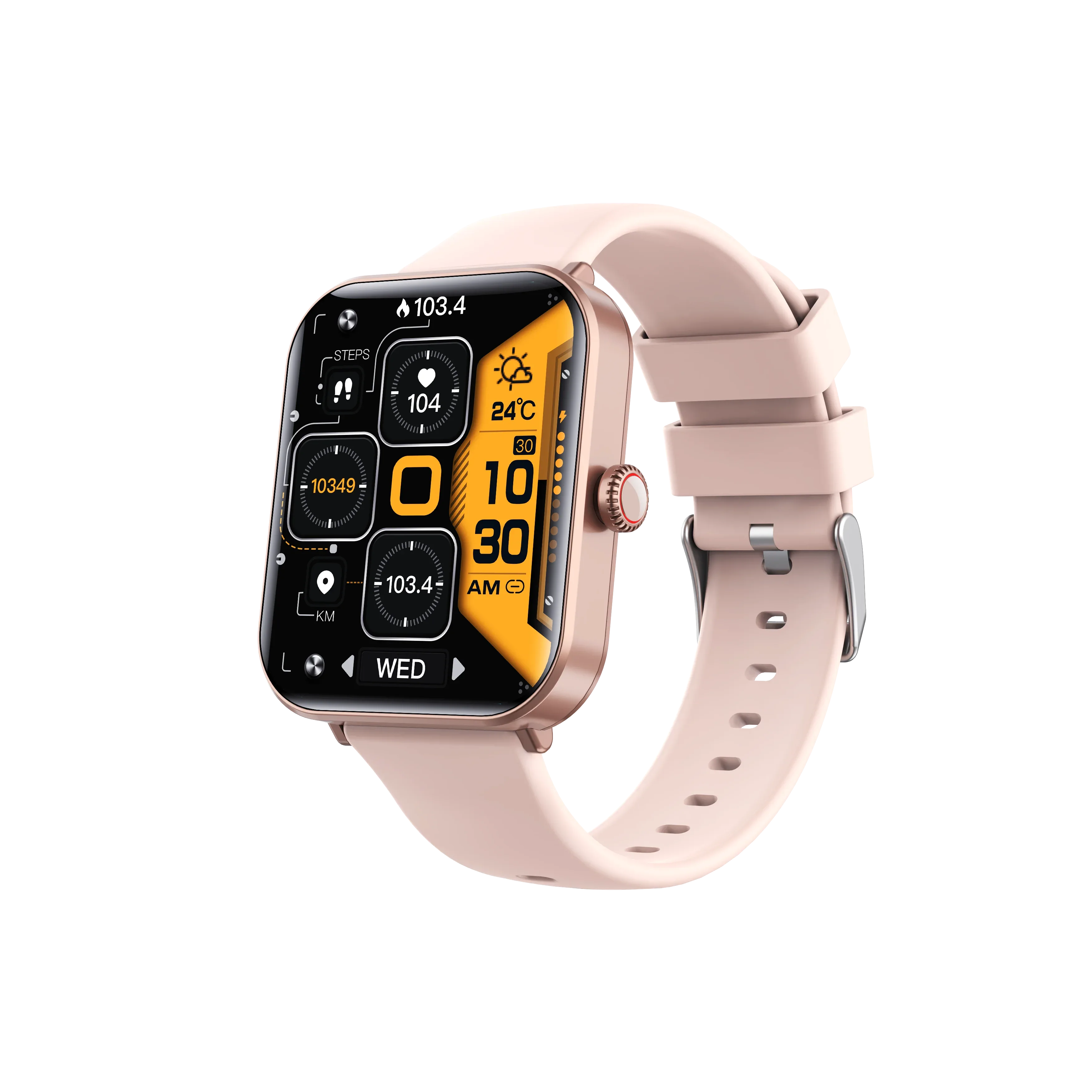 Andriond Pro Smart Watch Fitness Tracker Function Cheap WiFi for Bluetooth Mobile Phone Tracker IPS Sleep Call Reminder IP67 for - Tidesmit