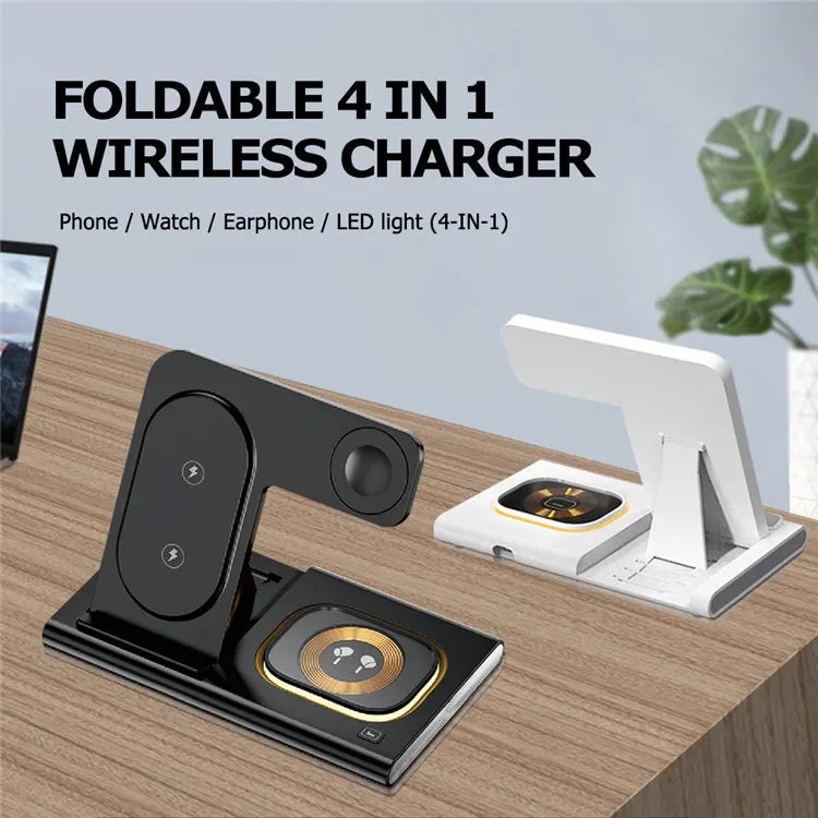 15W Fast Charging Station 3 in 1 Wireless Charger for Best Seller Products on Amazon 2024 in USA for Apple Samsung Multi Device Tidesmit