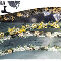 1 Roll Dark Night Blooming Flower Series Dark Style Watercolor Flower Landscape Waterproof Rubber Single Water Activated Masking