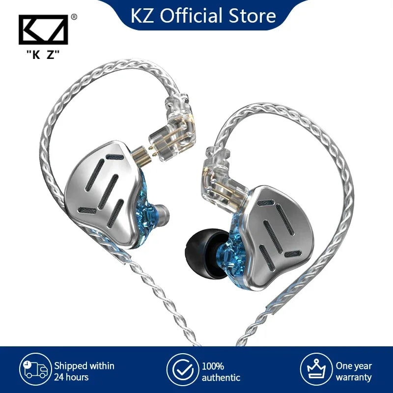 KZ ZAX 16-Driver Hybrid HiFi In-Ear Monitors by Tidesmit Tidesmit