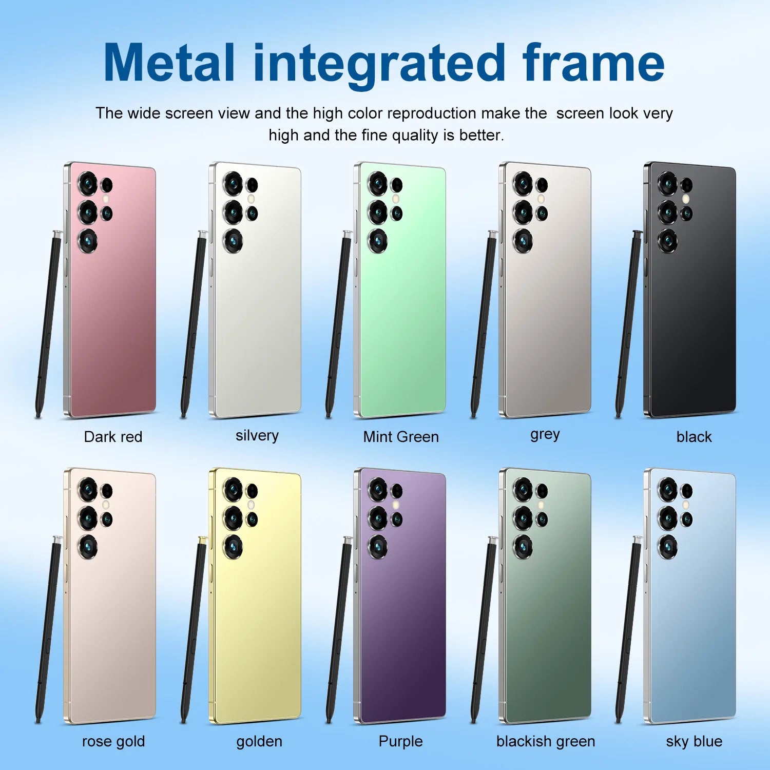 S25 Ultra Professional Videography Smart Phone HD Resolution 4GB+64GB ROM 3-5X Optical Zoom Camera Dual Sim Card CDMA Global - Tidesmit