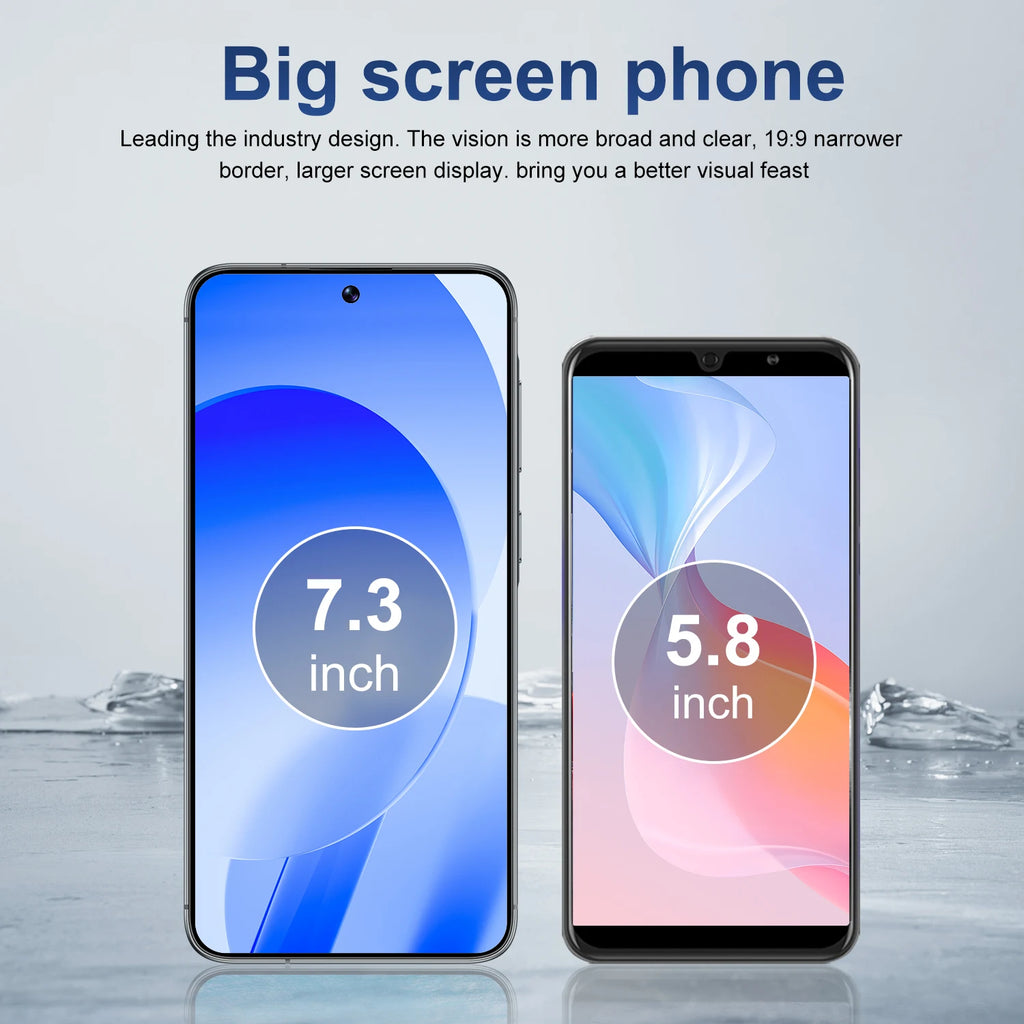 Tidesmit 5G Smartphone, 7.3 Inch OLED, 16GB RAM, 1TB Unlocked Tidesmit