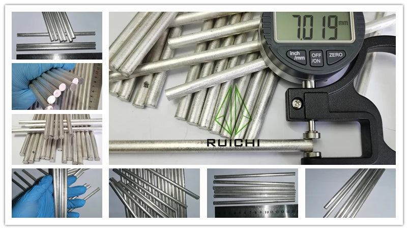 10pcs Magnesium Metals Sticks Rods 99.95% Pure 7mm Dia X 152mm Length