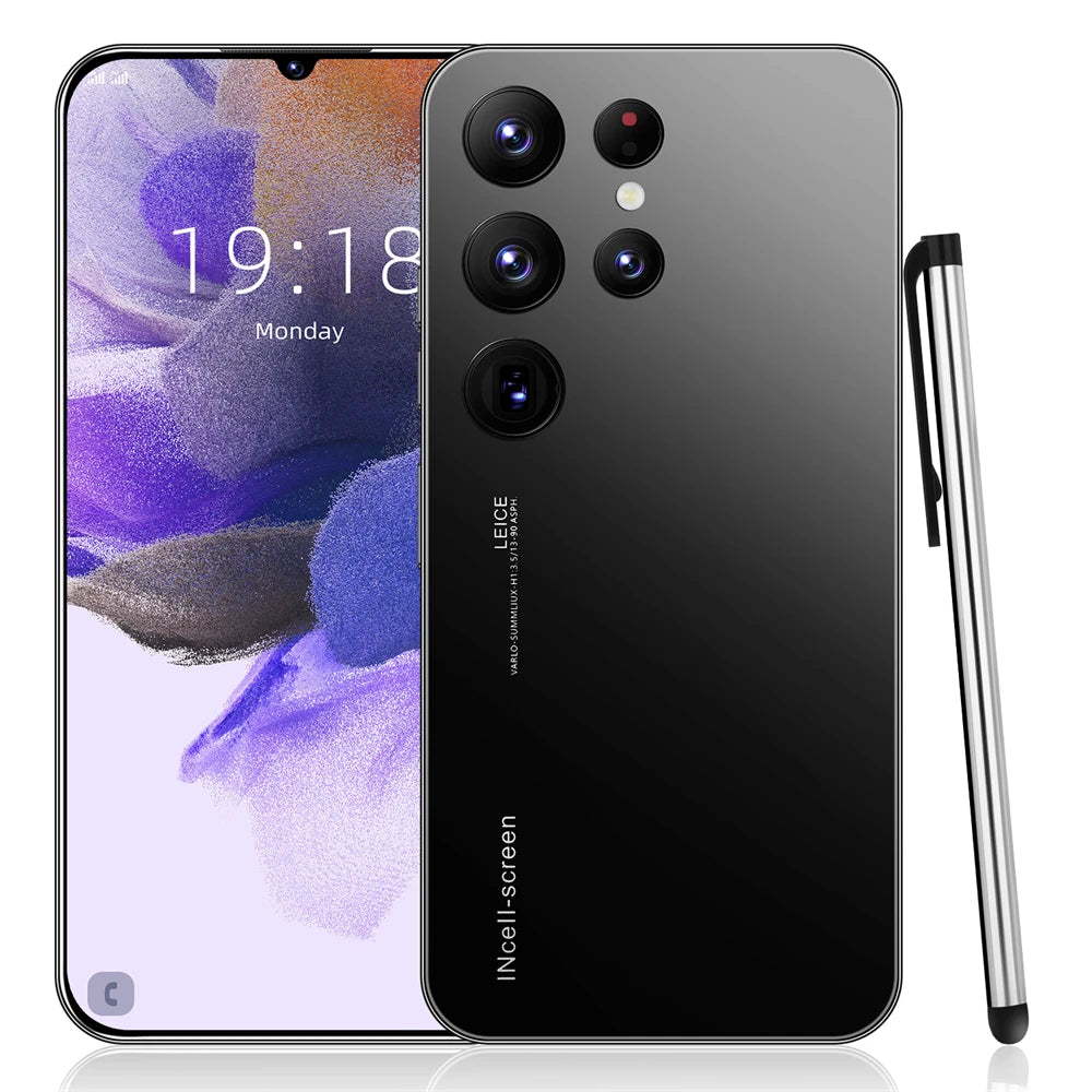 2026 S24 Ultra 5G smartphone with 7.3 inch HD 120Hz display 16GB RAM 1TB storage and professional camera system