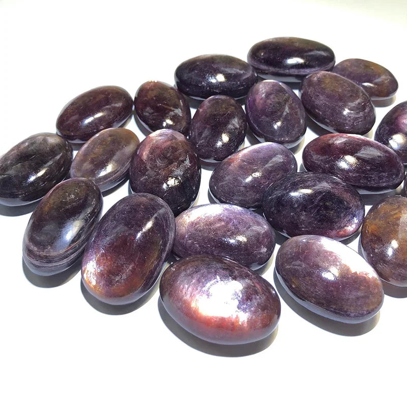 High Quality Natural Rare Crystal Palm Stone Wholesale Mica Palmstone
