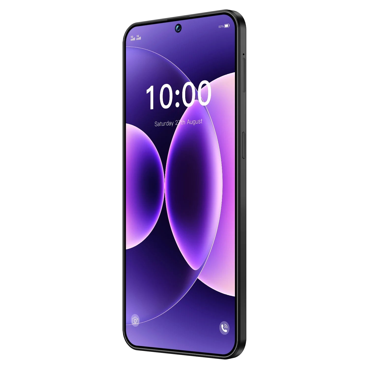 M17 Pro Max 5G smartphone with 90Hz full display featuring face recognition and fingerprint unlock for gaming