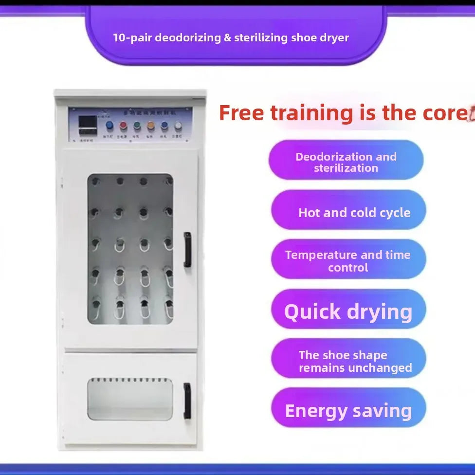 Commercial Shoe Washer Dryer with Sterilization