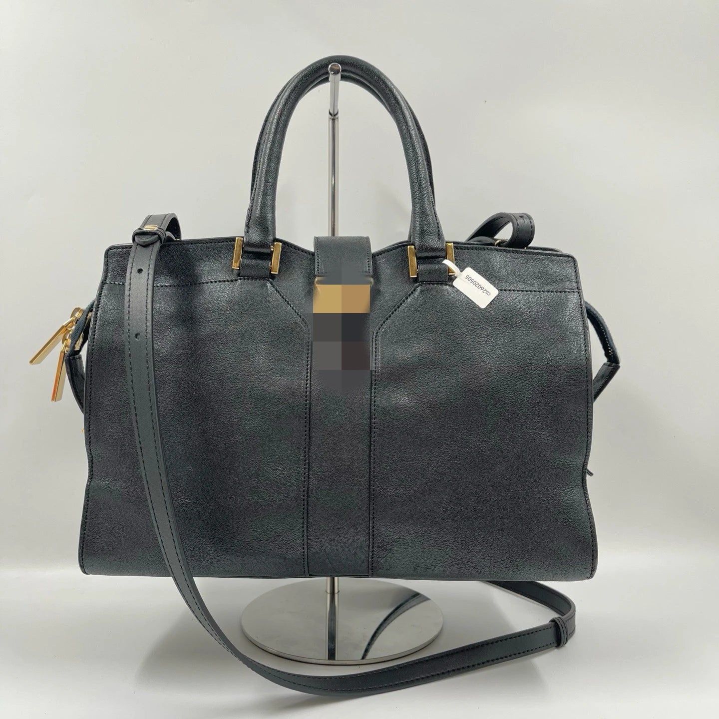 Luxury Genuine Leather Unisex Pillow Shape Handbag with Two Straps Classic Retro Design Versatile All Seasons Use