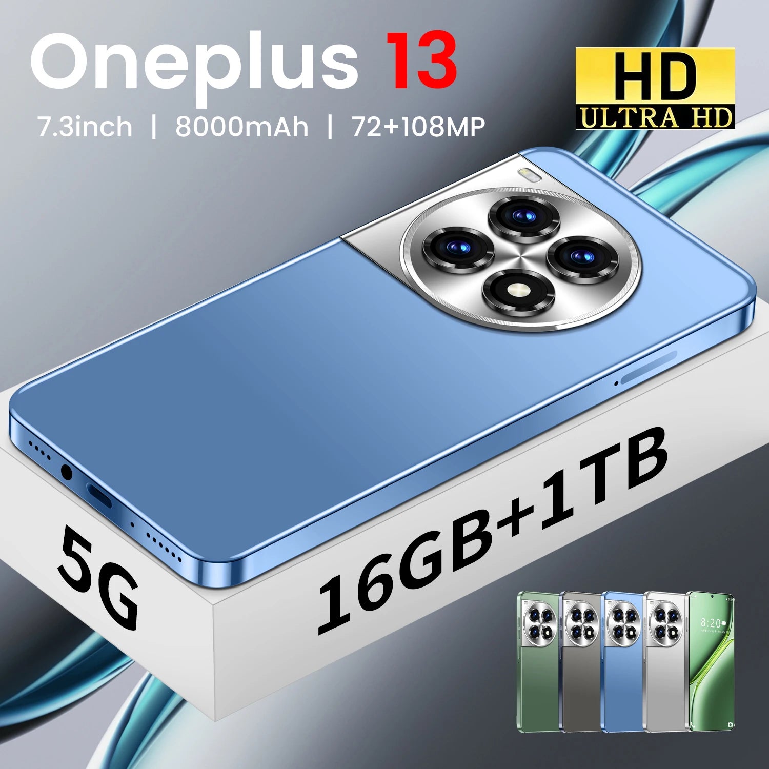 OnePlus 13 5G Smartphone 1TB 16GB RAM - High Capacity Mobile Tidesmit